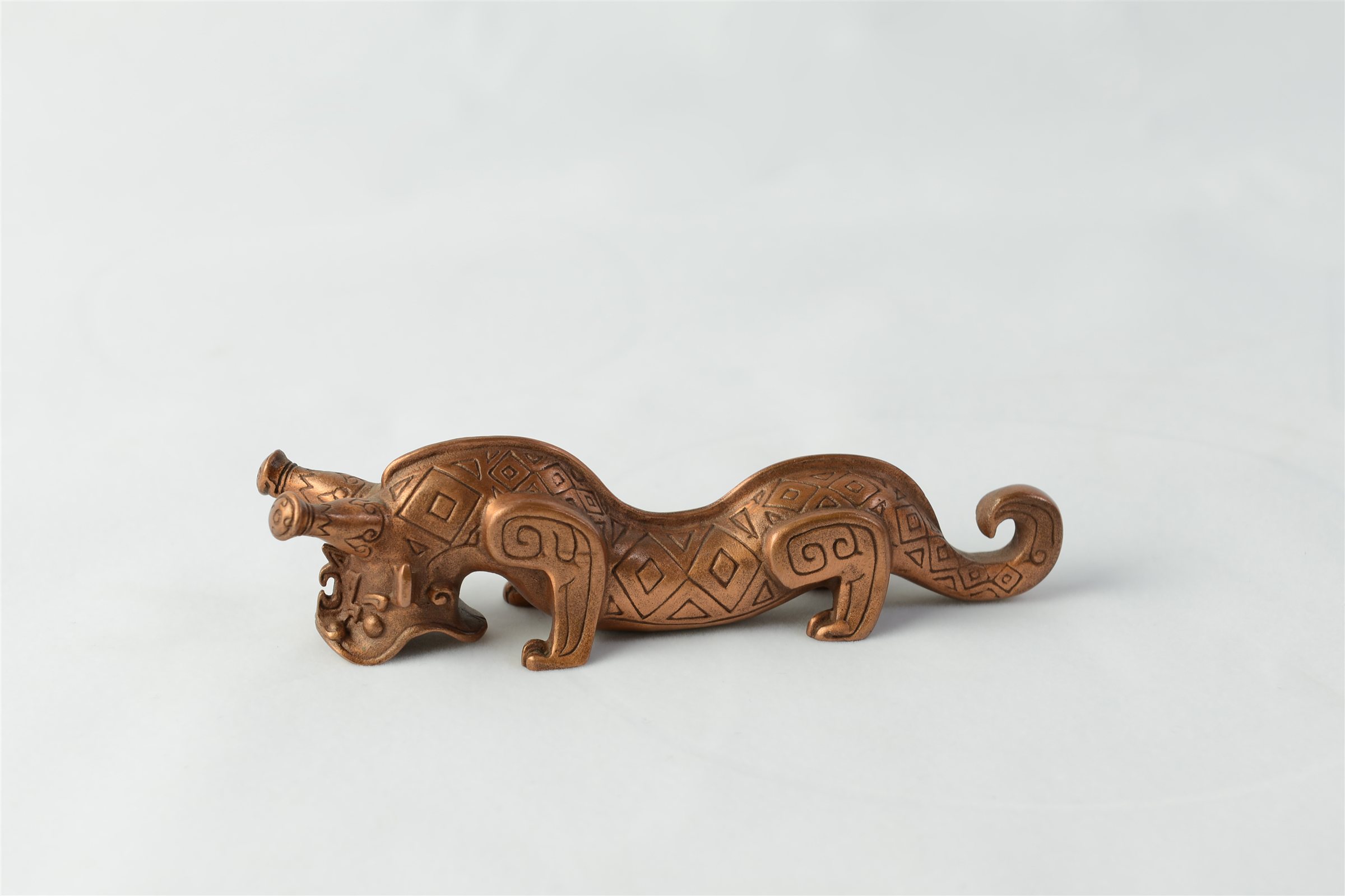 Eight-Piece Scholar’s Set — Sculptural brush rest