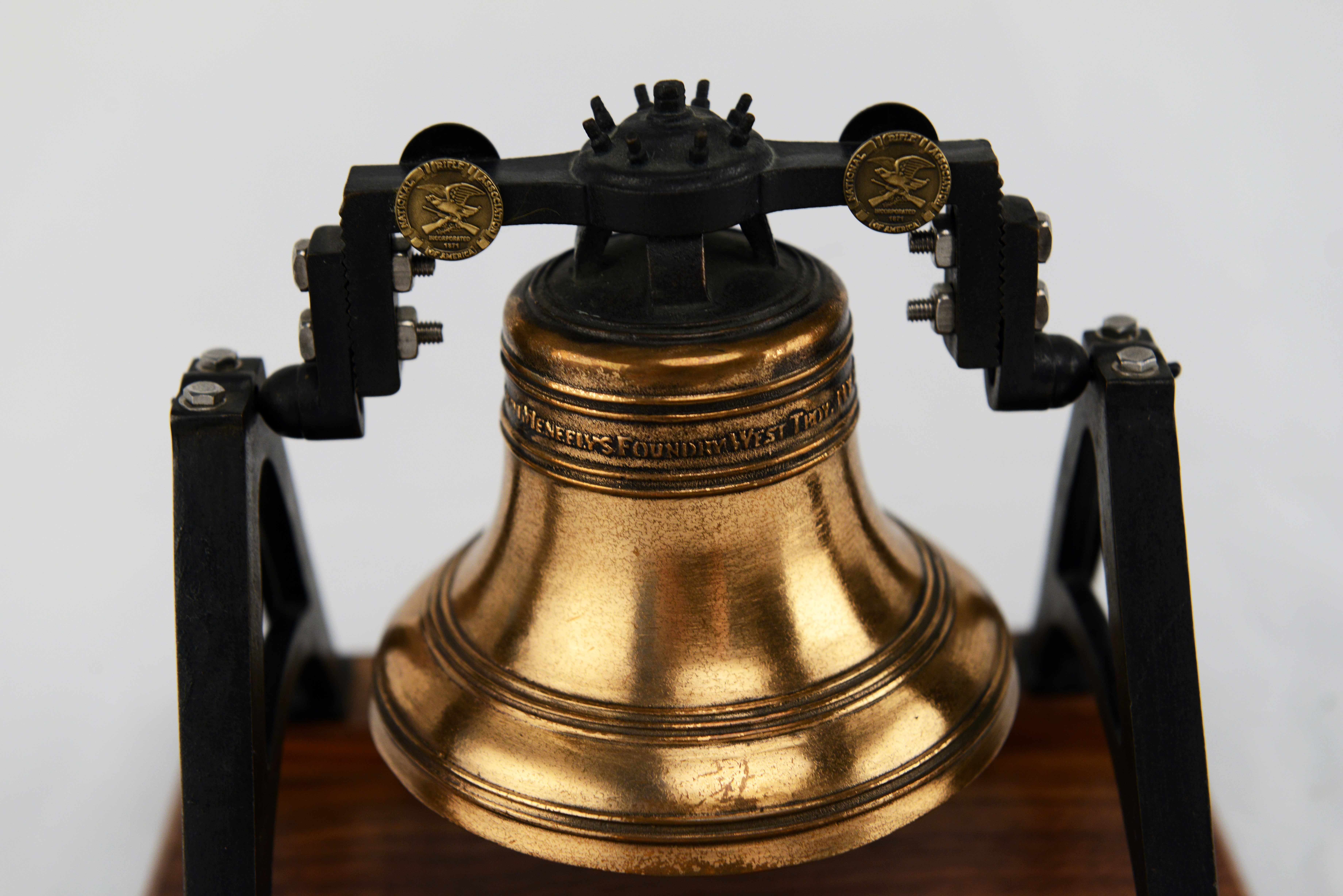 Voice of Freedom — Brass bell and suspension details