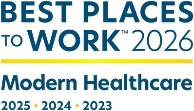 Best Places to work in Healthcare Award from Modern Healthcare for 2026