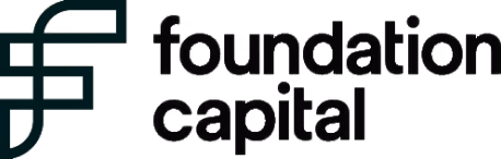Foundation Capital logo with stylized 'F' icon and text.