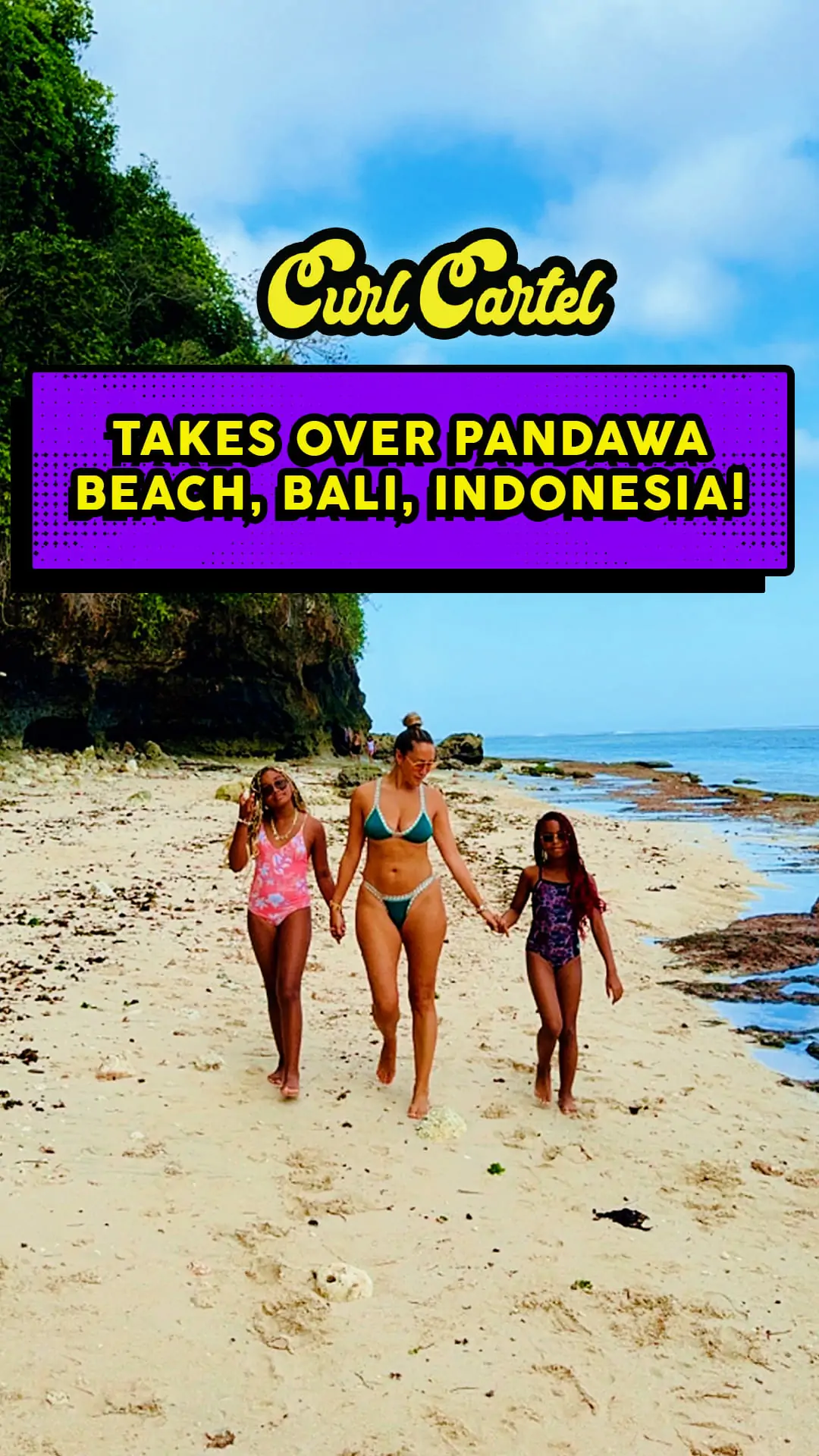 Pandawa Beach in Bali, Indonesia — video thumbnail