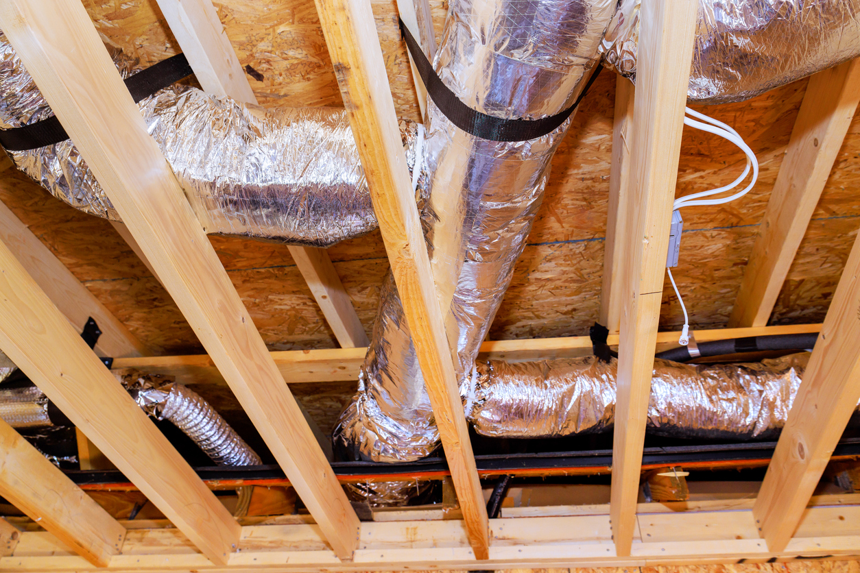 ductwork in attic