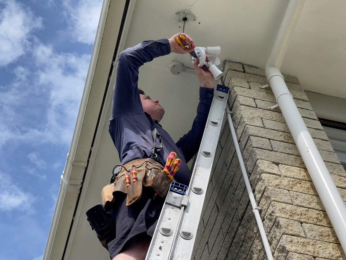 electrician rewiring