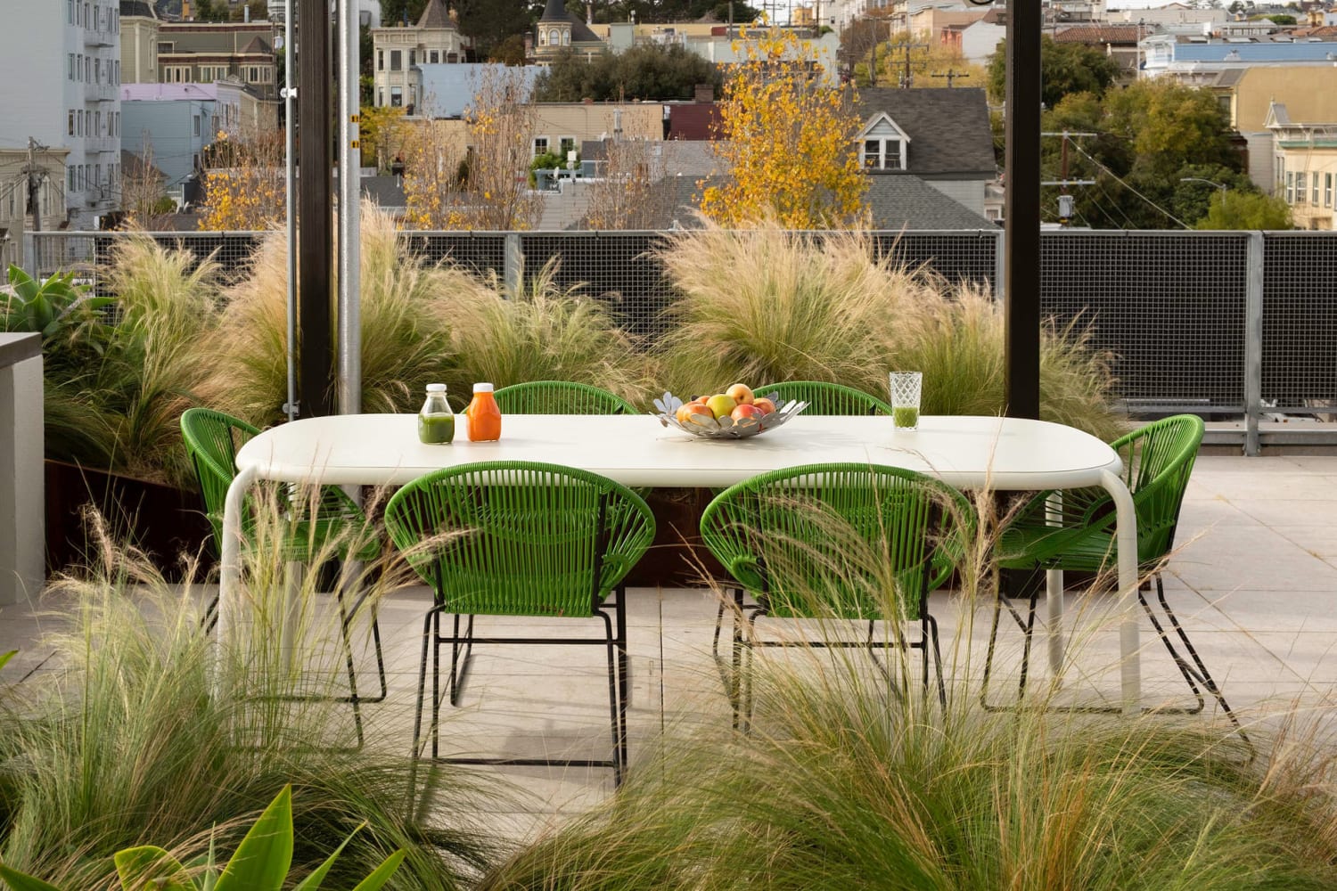 Rooftop patio