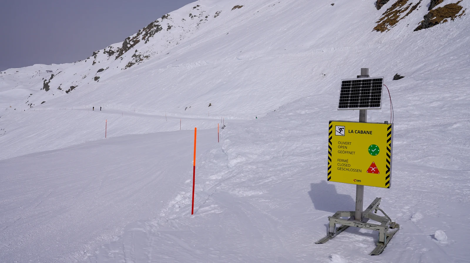 sws variation mobile station on snow