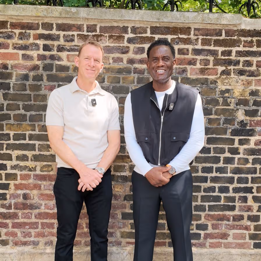 Robbie Mustoe and Robbie Earle