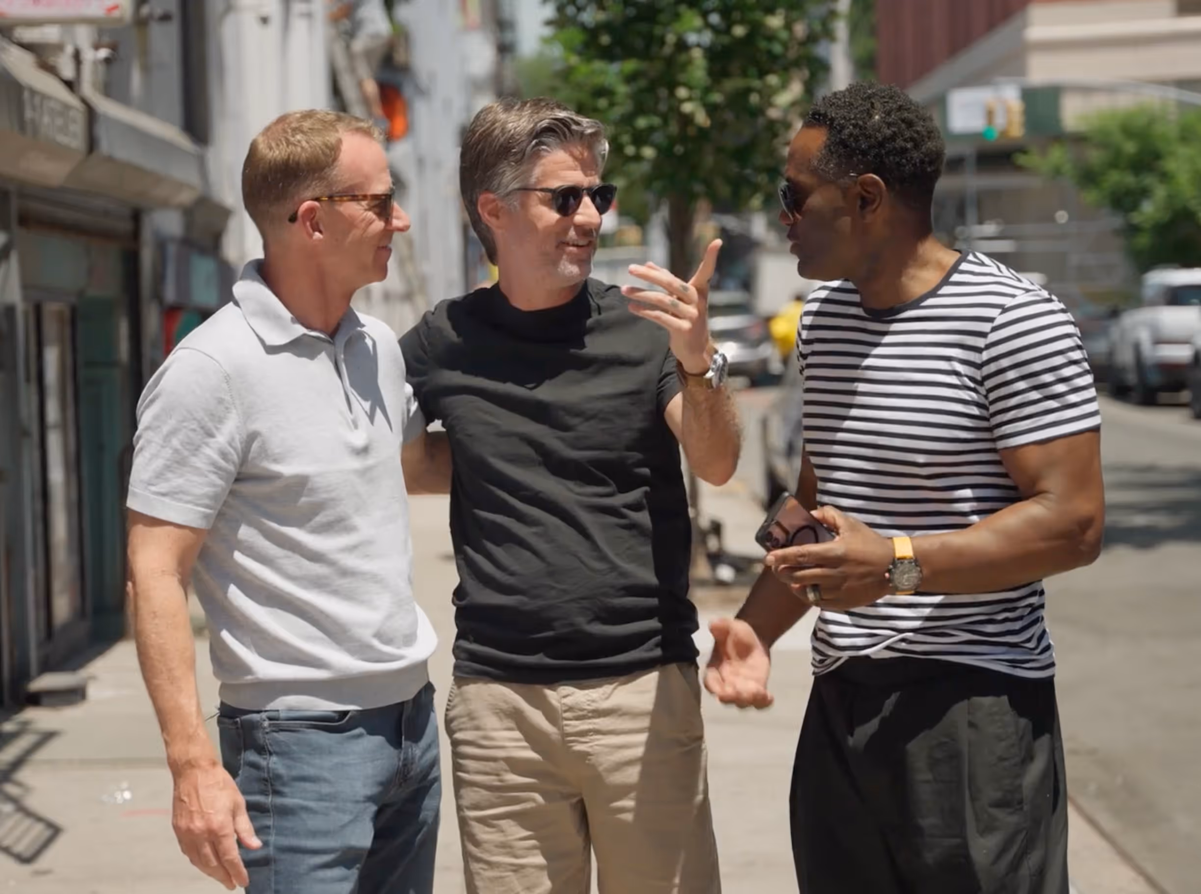 The Two Robbies on the streets of New York with Kyle Martino