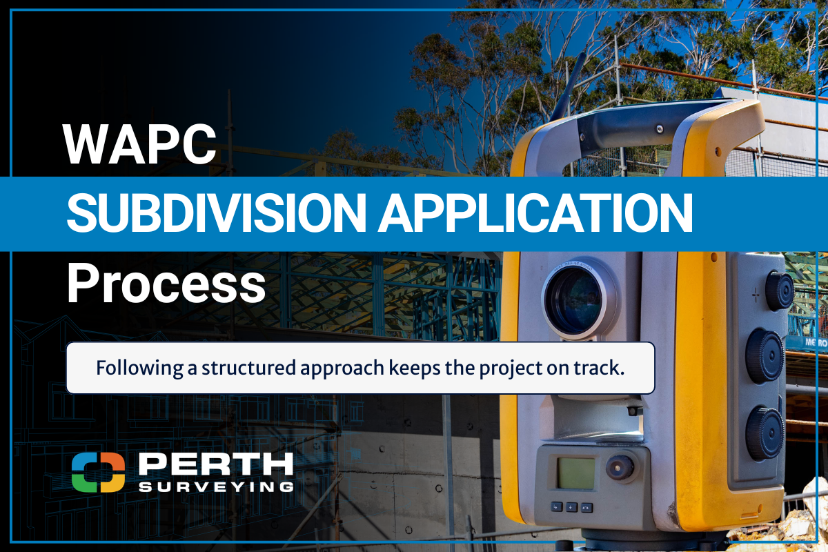 An image of a surveying tool for an article about WAPC subdivision application.