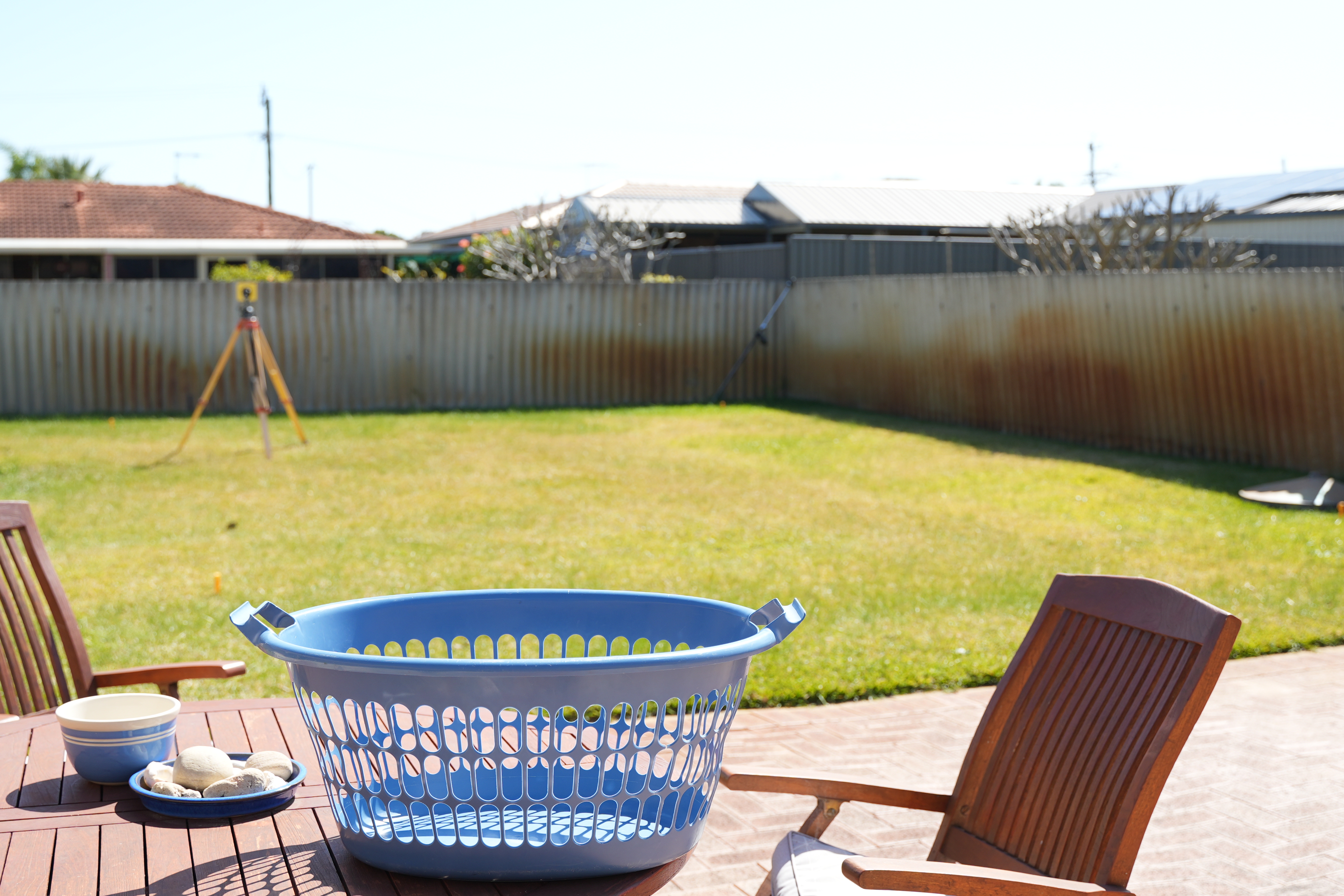 An image of a fence for an article on property line home boundaries.