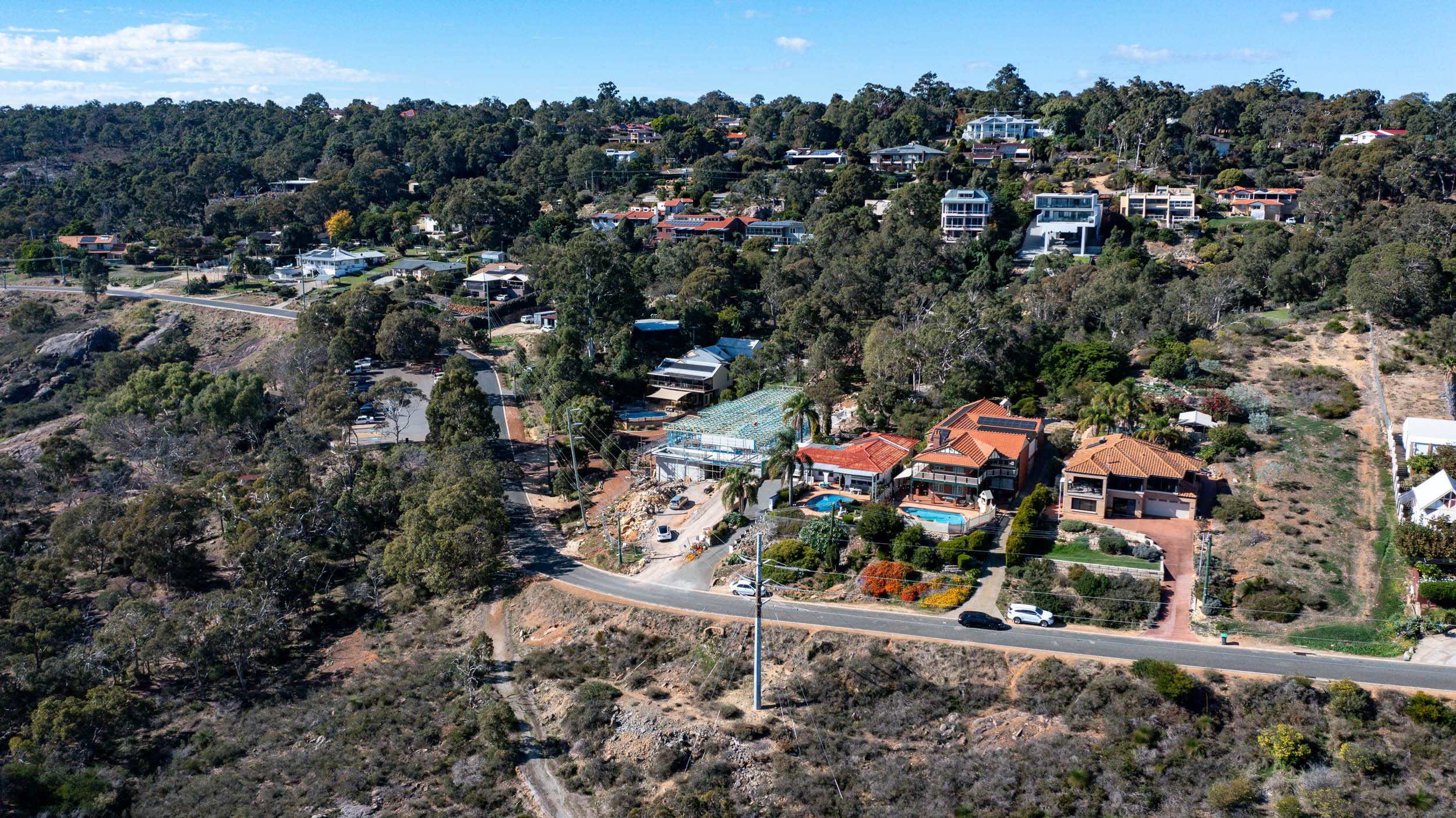 An image of a Perth suburb for an article about affordable perth suburbs with high investment growth.