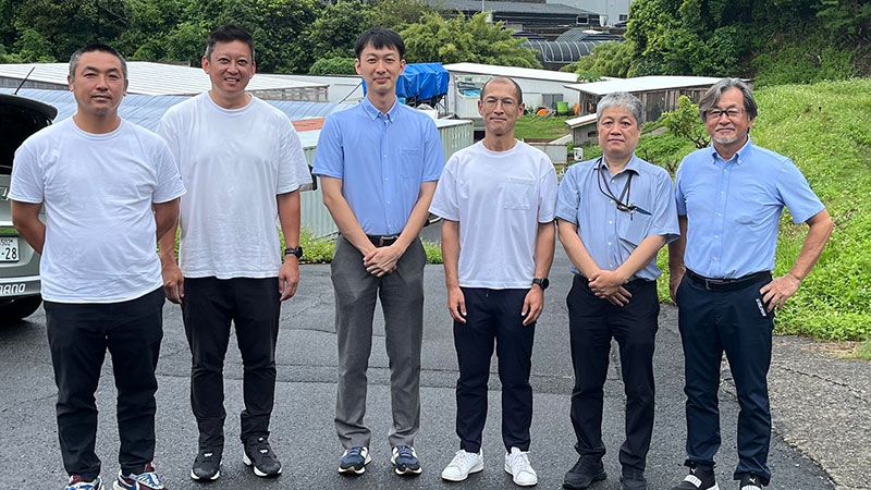 関西電力関係者によるシナジーブリーディング視察
