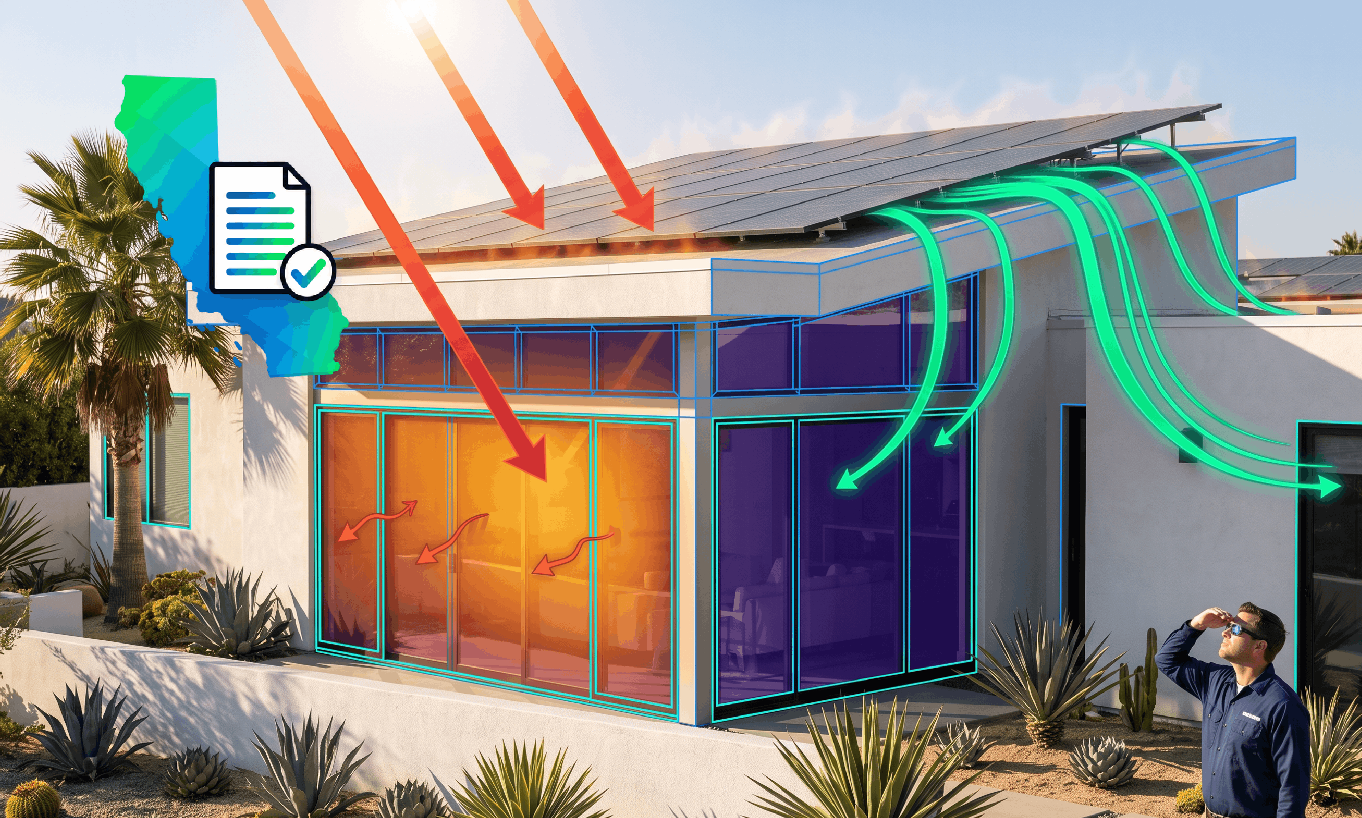California Title 24 energy-code compliance