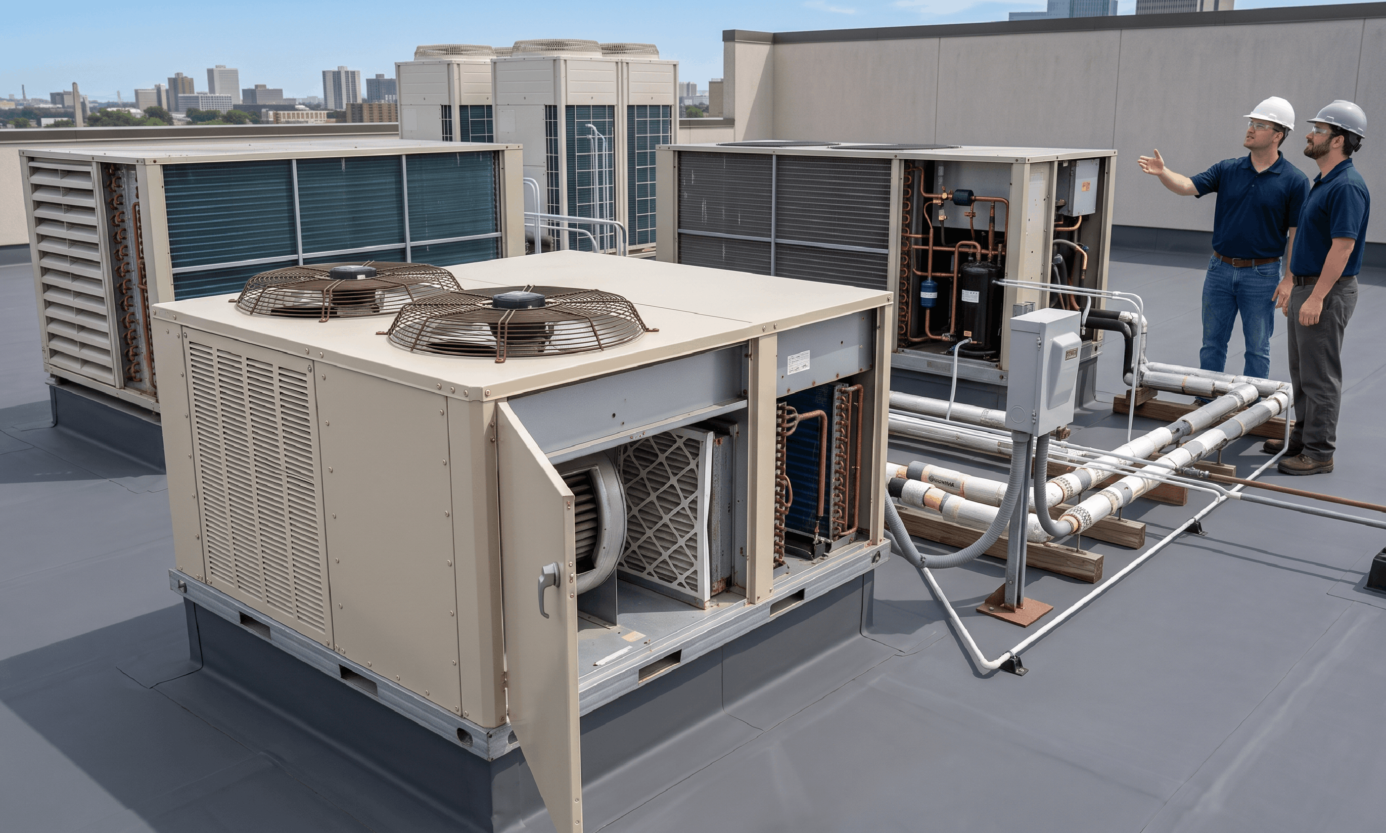 HVAC equipment selection and performance review