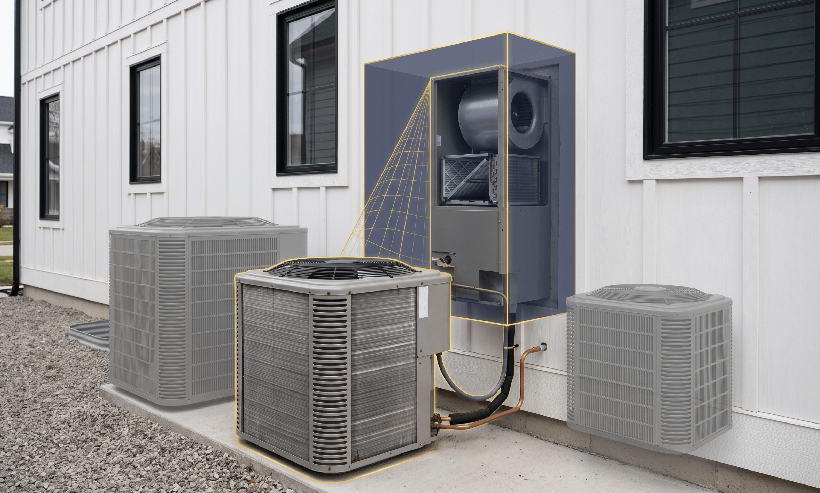 Residential HVAC equipment selection