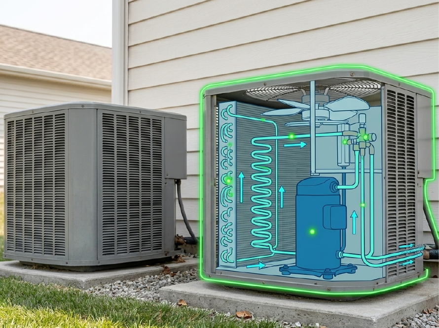 Manufacturer performance tables and residential HVAC equipment