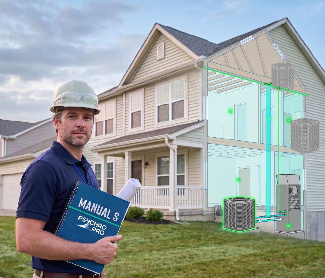 Manual S equipment selection documentation and residential HVAC equipment