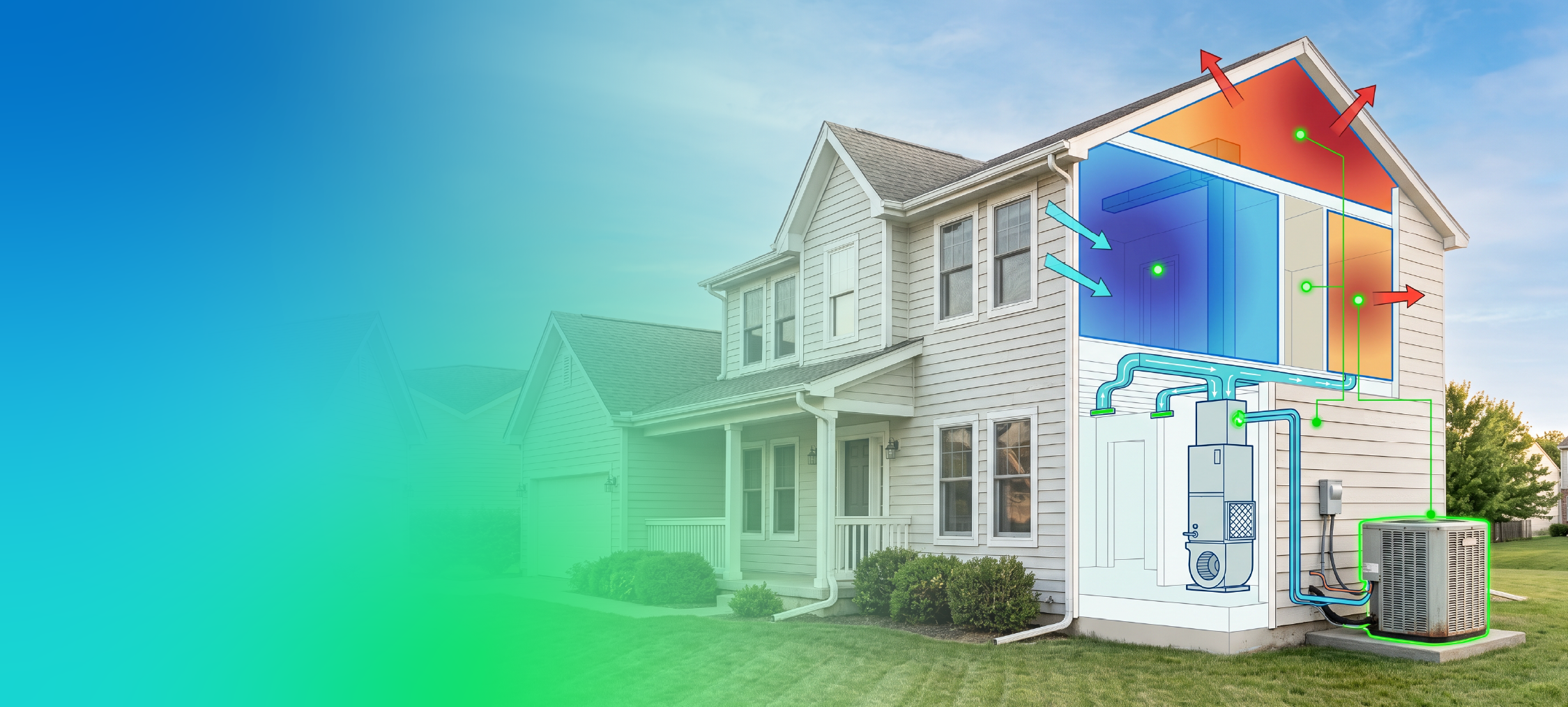 Complete residential HVAC design with load, duct, and equipment documentation