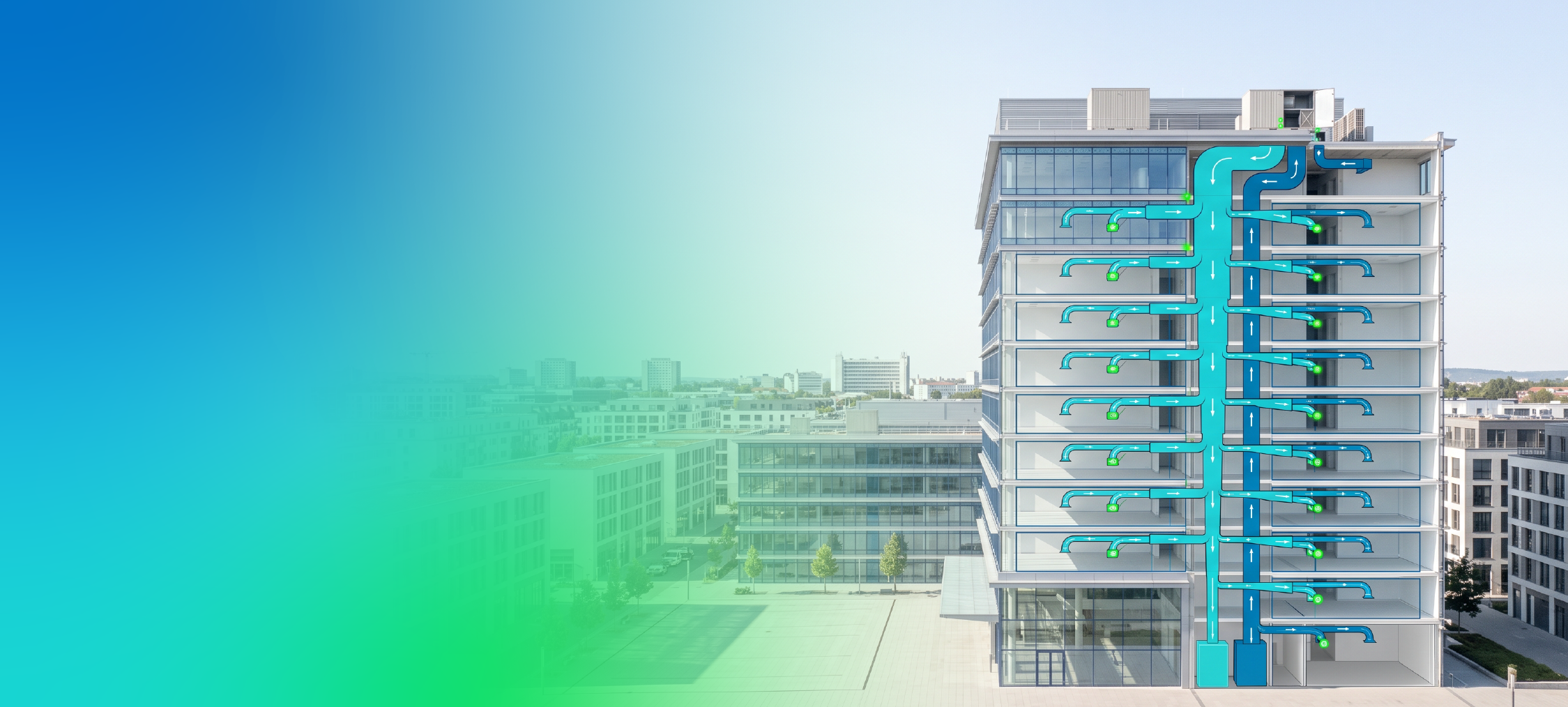 Residential and light-commercial HVAC duct-system plans and layout documentation