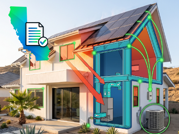 California Title 24 compliance documentation and project plans