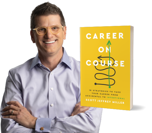 Scott Jeffrey Miller holding Career On Course