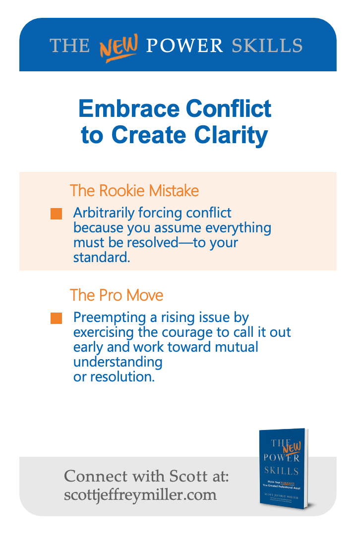 Embrace Conflict to Create Clarity — card 9 (back)