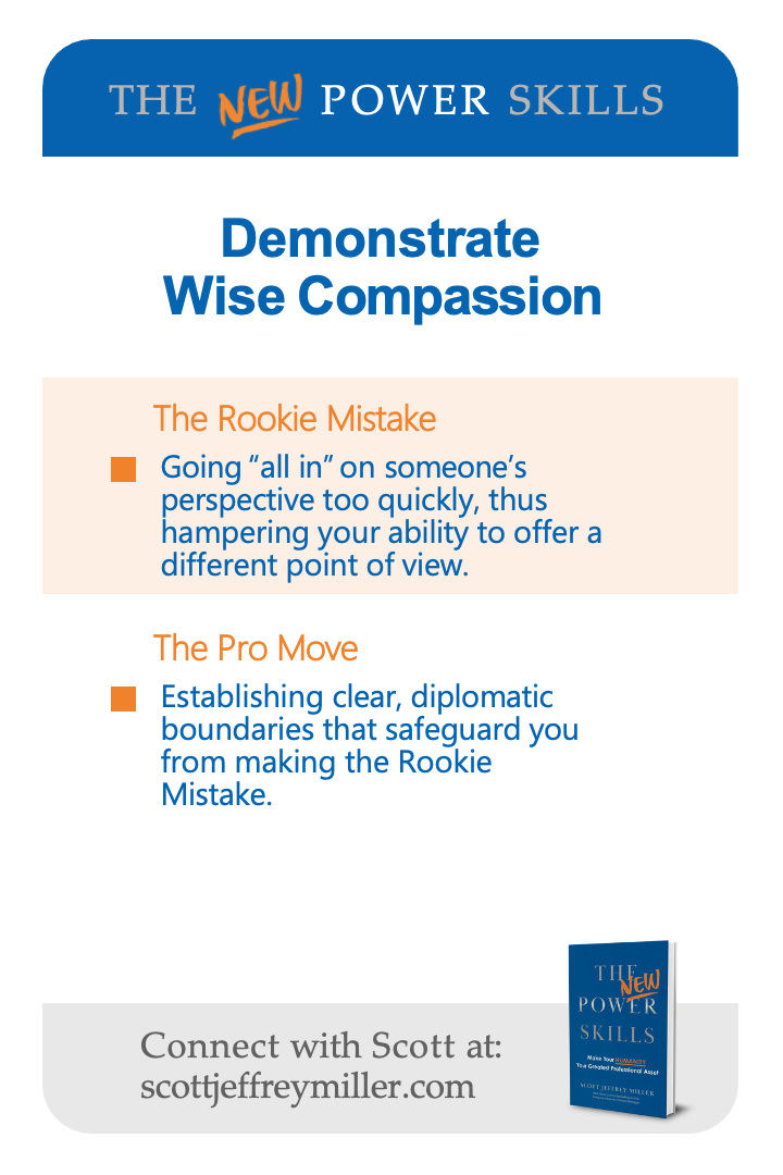 Demonstrate Wise Compassion — card 6 (back)