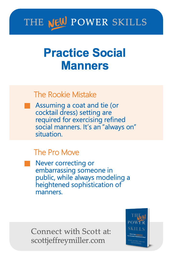 Practice Social Manners — card 15 (back)