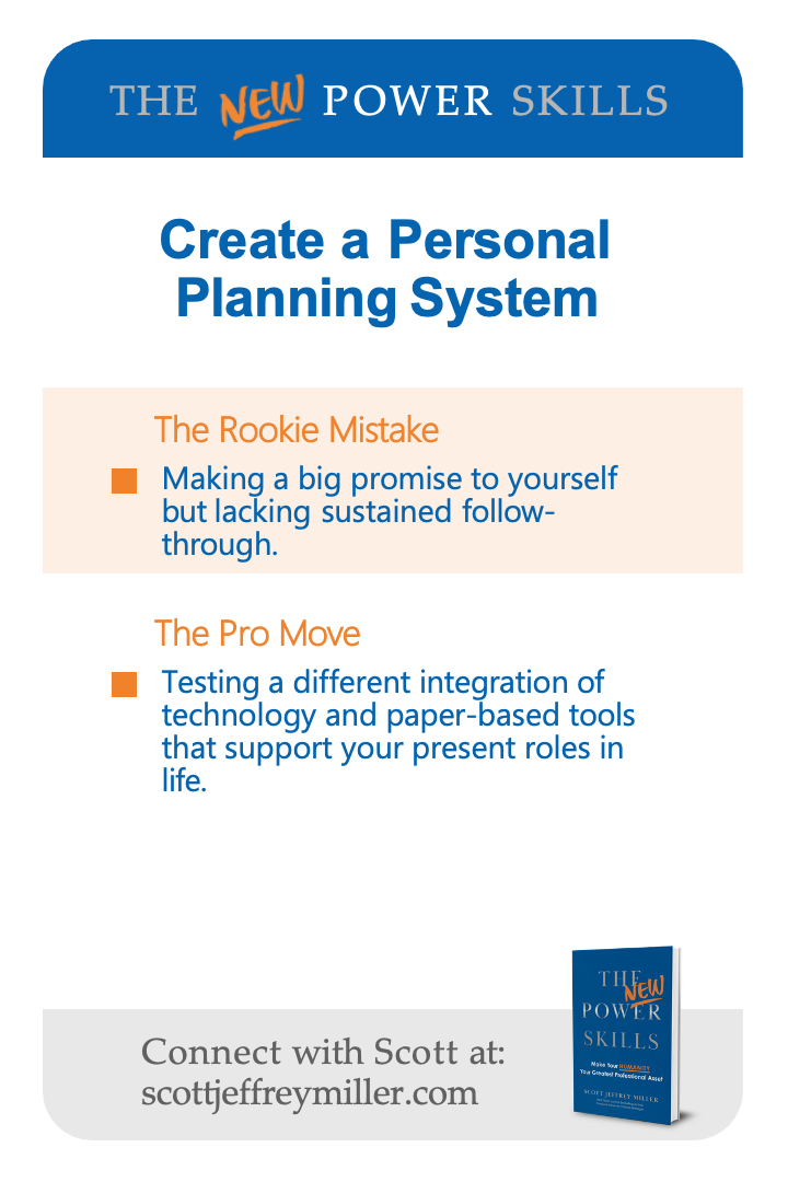 Create a Personal Planning System — card 17 (back)