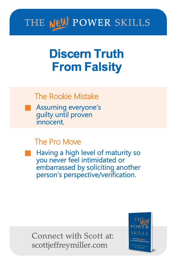 Discern Truth From Falsity — card 13 (back)