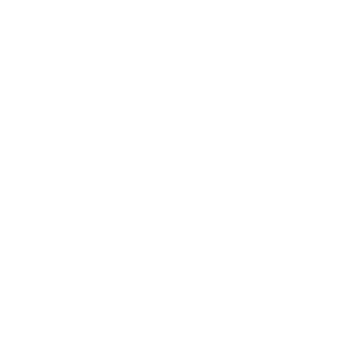 White YouTube play button icon inside a white circular outline on a black background.