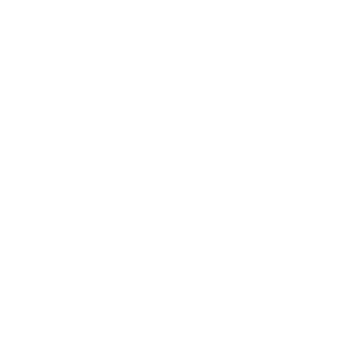White outlined award ribbon with a star in the center on a black background.