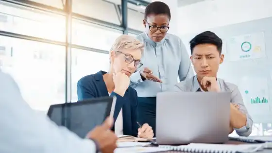 Business leaders evaluating an HR consulting firm