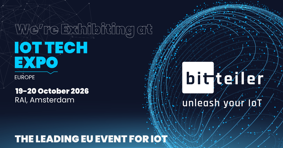bitteiler is exhibiting at IoT Tech Expo Europe, 19-20 October 2026, RAI Amsterdam