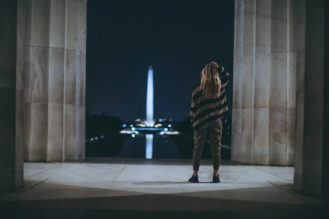 A memorial on the National Mall