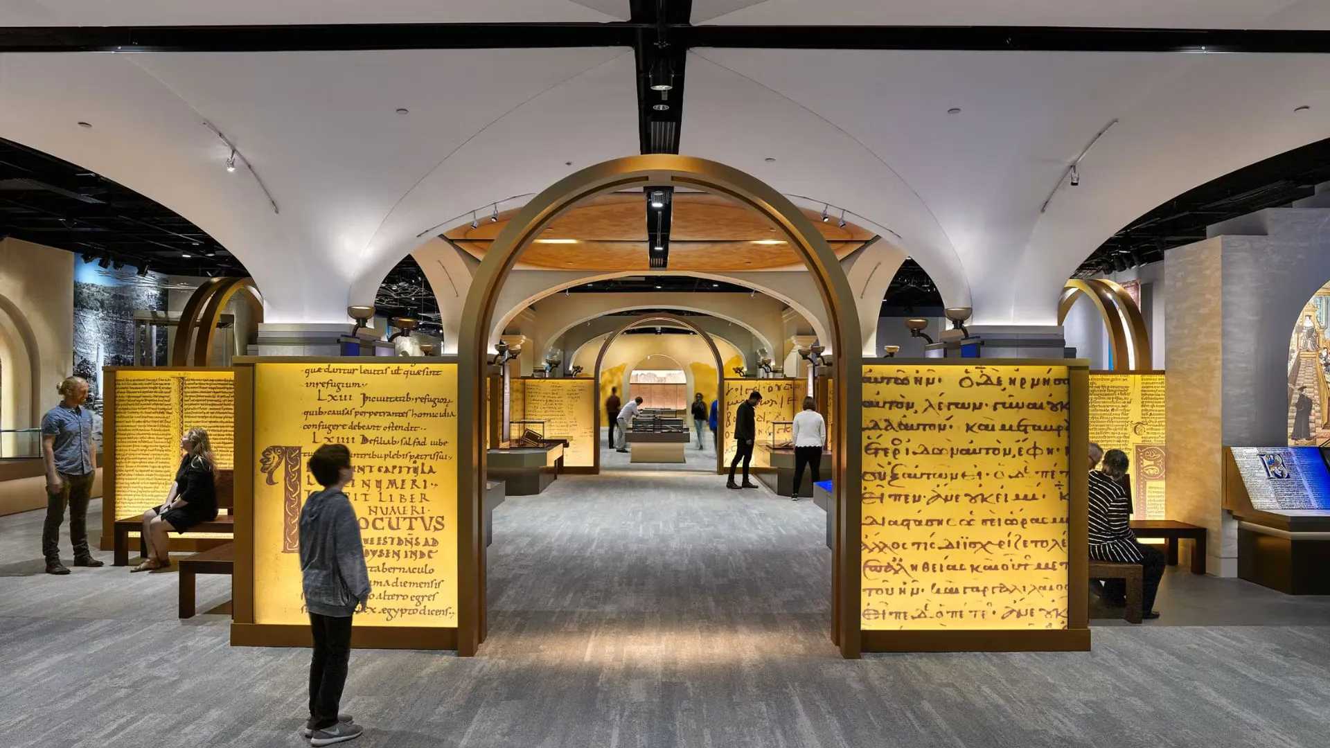 Artifacts on display at Museum of the Bible