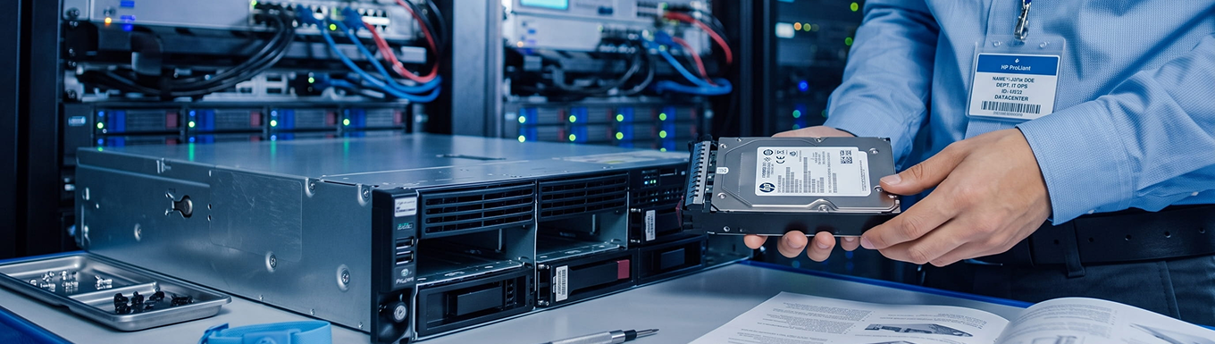 Servidor Dell PowerStore para almacenamiento empresarial en data center