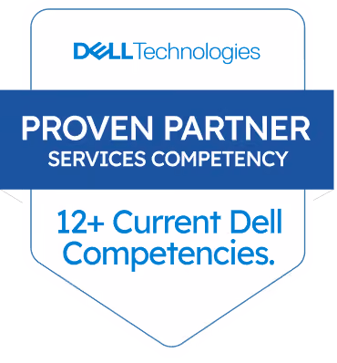 Dell Proven Partner Services Competency, 12+ Current Dell Competencies