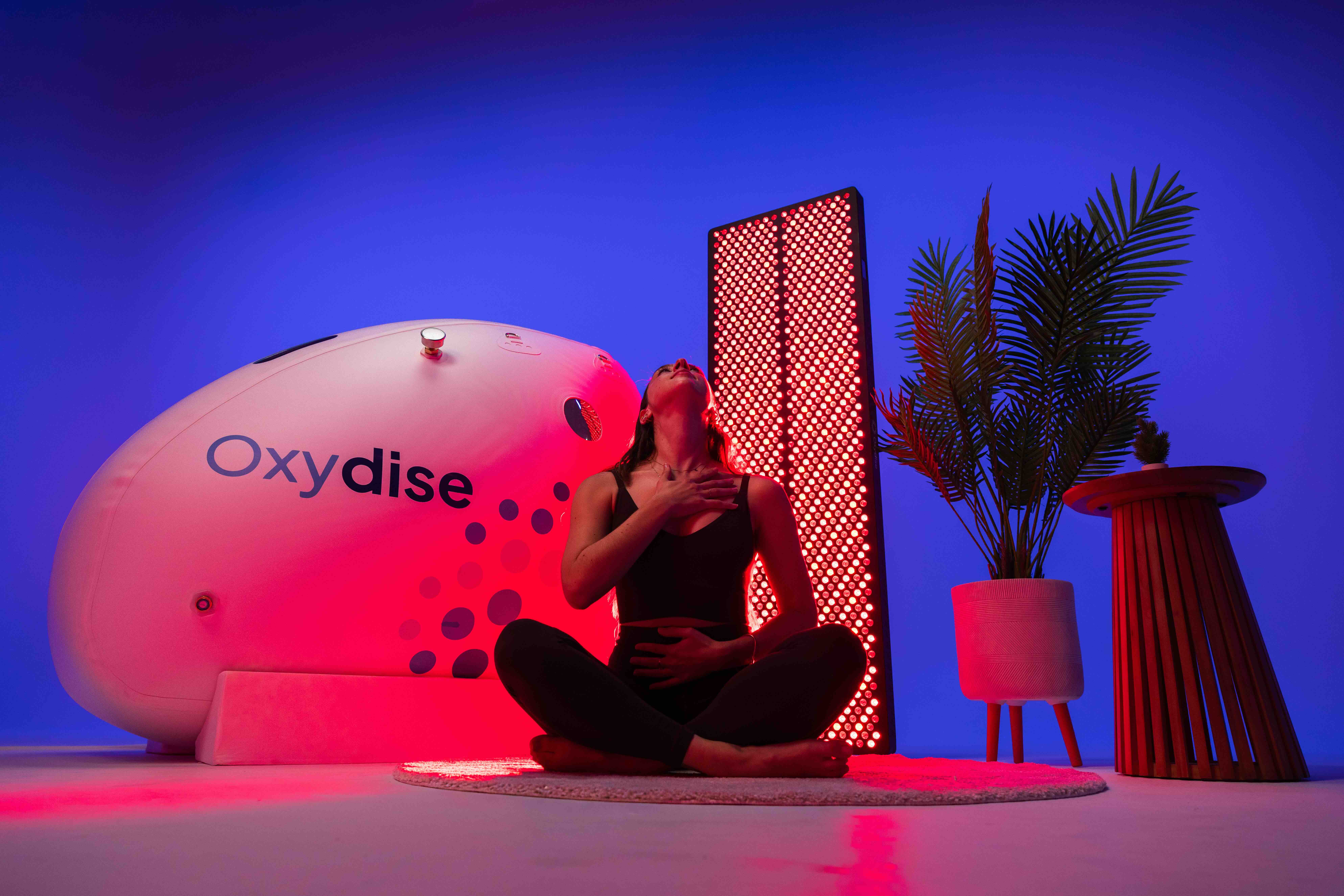Studio product film and photography of Oxydise hyperbaric oxygen chambers