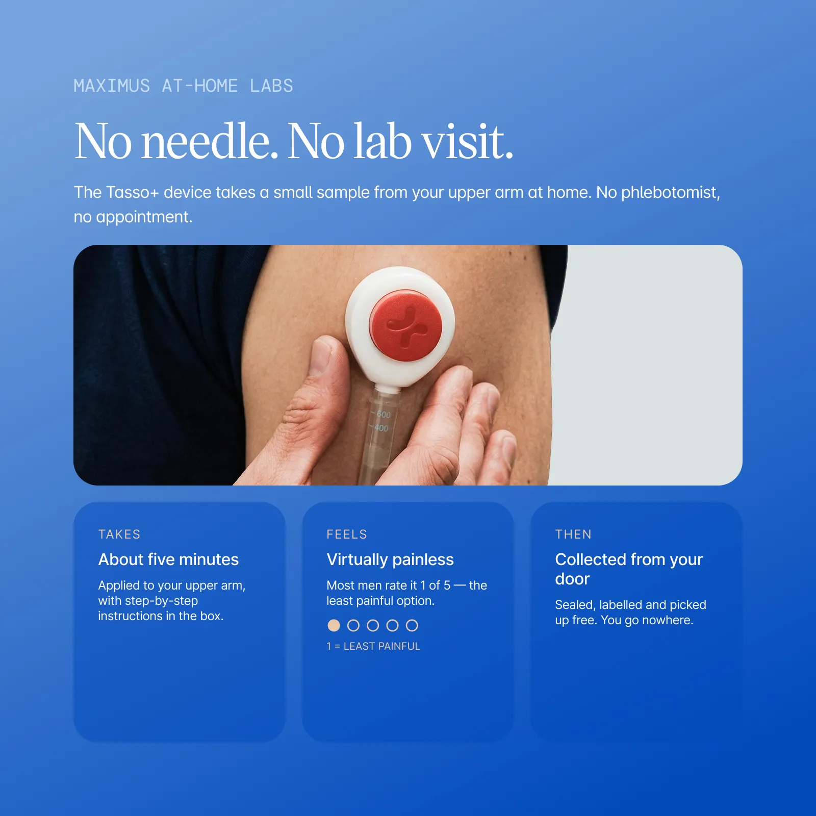 No needle collection