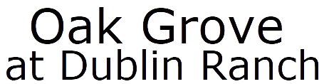 Oak Grove at Dublin ranch property logo