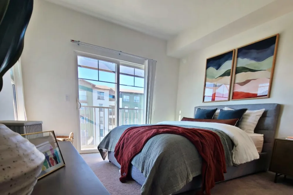 Furnished bedroom