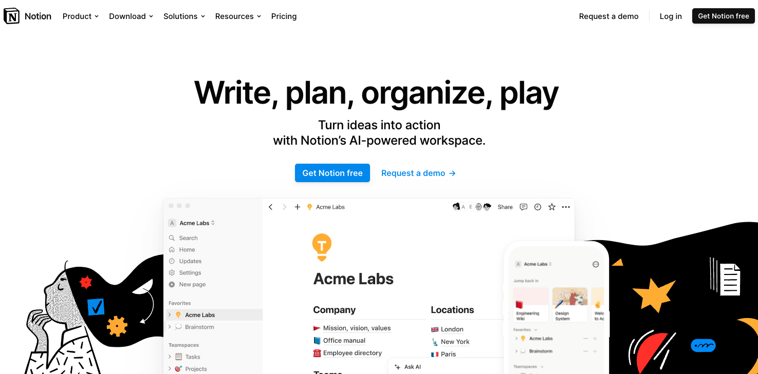 AI tool: Notion AI