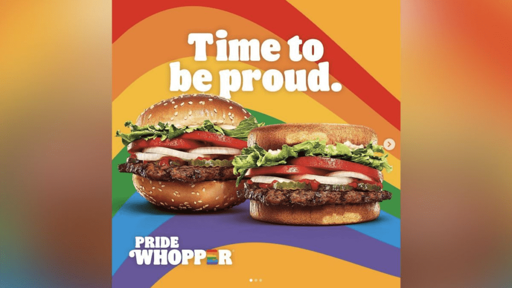 LGBTQ Representation In Media: Whopper campaign