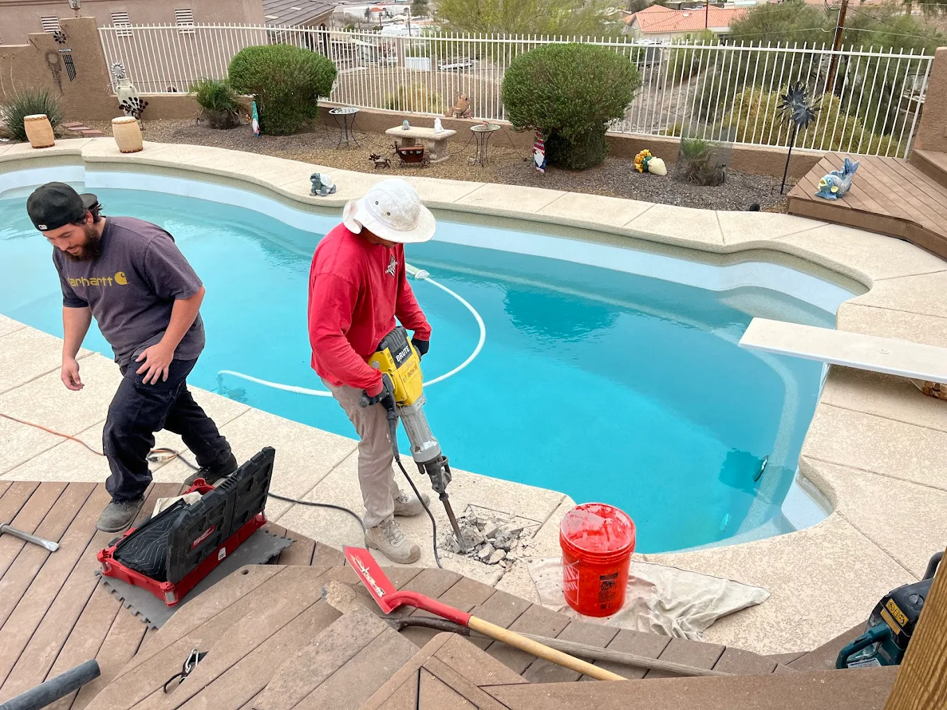 Residential pool services