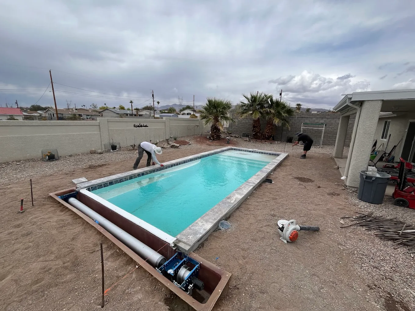 Aquatic Services pool installation