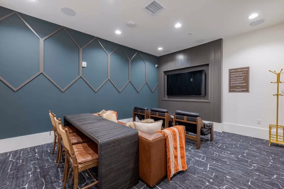 Theater room