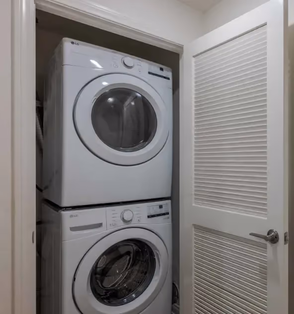 Washer and dryer