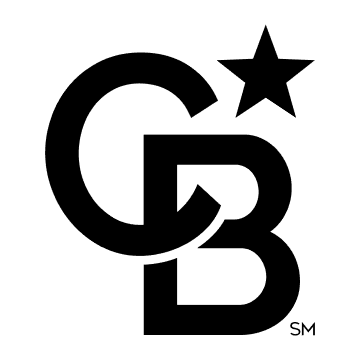 Interlocking letters C and B with a star above, representing Coldwell Banker logo.