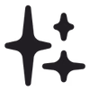 An icon representing audio enhancement