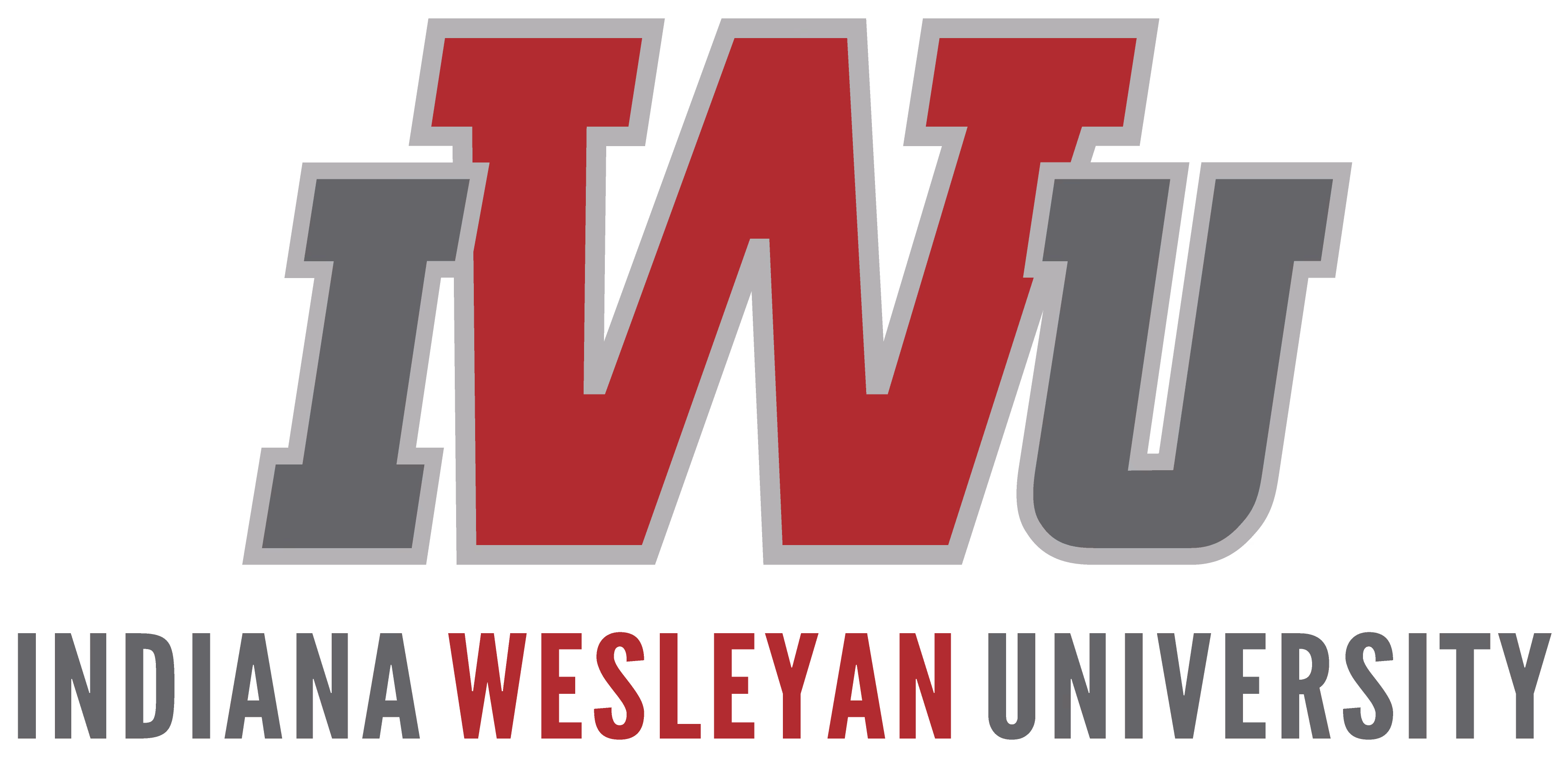 Indiana Wesleyan University logo with IVU initials in red and gray.